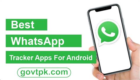 WhatsApp tracker for Android .